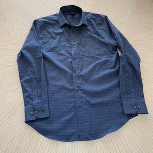Banana Republic Men's Blue Checkered Shirt